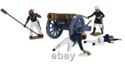 W Britain 43159 Victoria Cross Set, British Naval Brigade Heavy Artillery & Crew