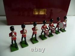 W. Britain 48532 Ceremonial Collection Grenadier Guards Drum & Bugle Set 7 Pieces