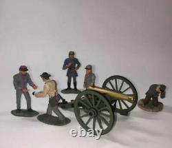 W. Britain 54mm #17239 ACW Confederate Artillery set