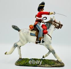 W. Britain 54mm Napoleonic British Scots Grey Officer Charging #1, 36065 MiB