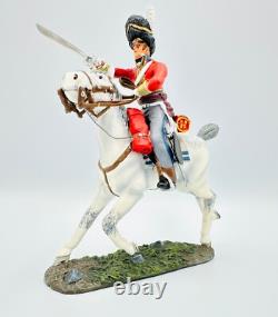 W. Britain 54mm Napoleonic British Scots Grey Officer Charging #1, 36065 MiB