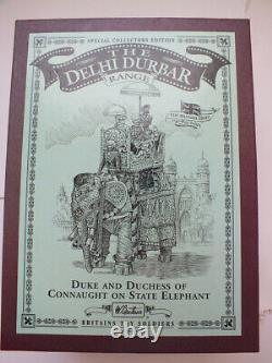 W. Britain 8956 Dehli Durbar State Elephant with Duke & Duchess of Connaught MiB