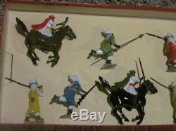 W Britain Arab Display Nib Arabs Of The Desert Toy Soldier 12 Pc Set Wb Britains