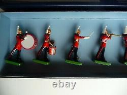 W. Britain, Britains 00154 Ceremonial Collection Band Of The Life Guards 8 Piece