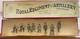 W. Britain Lead Soldiers Royal Regiment Of Artillery Set With Box 1930s