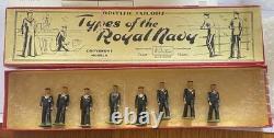 W. Britain Lead Soldiers Types of the Royal Navy Set with Original Box