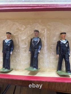 W. Britain Lead Soldiers Types of the Royal Navy Set with Original Box