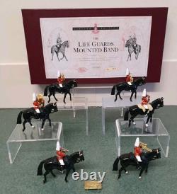 W Britain Life Guard Mounted Band Set 2 Limited Edition 5295 Boxed 6 Piece W Britain Life Guard Mounted Band Set 2 Limited Edition 5295 Boxed 6 Piece