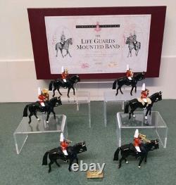 W Britain Life Guard Mounted Band Set 2 Limited Edition 5295 Boxed 6 Piece W Britain Life Guard Mounted Band Set 2 Limited Edition 5295 Boxed 6 Piece
