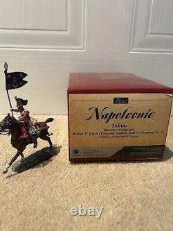 W. Britain Napoleonic 36066 British 1st Royal Dragoons Guildon Bearer