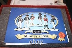 W Britain Rare Nelson Deck Scene with Original Wood from HMS Victory only 200