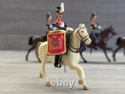 W Britain, The Hollow Cast Collection, 9th Lancers Mounted Band #40191