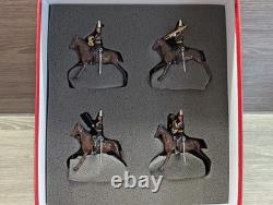 W Britain, The Hollow Cast Collection, 9th Lancers Mounted Band #40191