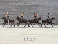 W Britain, The Hollow Cast Collection, 9th Lancers Mounted Band #40191
