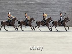 W Britain, The Hollow Cast Collection, 9th Lancers Mounted Band #40191