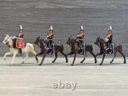 W Britain, The Hollow Cast Collection, 9th Lancers Mounted Band #40191
