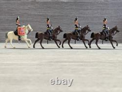 W Britain, The Hollow Cast Collection, 9th Lancers Mounted Band #40191