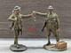 W Britain Wwi'going Up The Line' British Infantry Handing Out Ammo #23099
