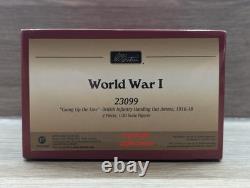 W Britain WWI'Going up the Line' British Infantry Handing Out Ammo #23099