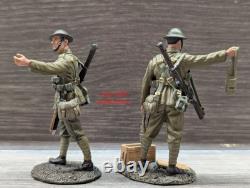 W Britain WWI'Going up the Line' British Infantry Handing Out Ammo #23099