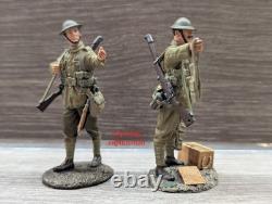 W Britain WWI'Going up the Line' British Infantry Handing Out Ammo #23099