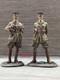 W Britain Wwi'the Conference' British Major & Lieutenant, 1915-18 #23098