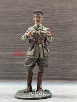 W Britain WWI'The Conference' British Major & Lieutenant, 1915-18 #23098