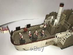 W Britain War Along Nile Gunboat 27043 WAN Boat NIB New Britains