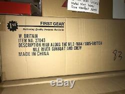 W Britain War Along Nile Gunboat 27043 WAN Boat NIB New Britains