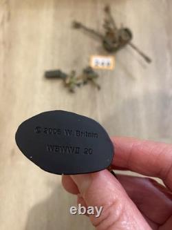 W Britain Wwi Breakout Normandy 1944 German 17th Pak 40 Cannon & Crew 17659 54mm