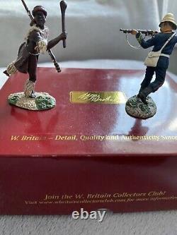 W. Britain Zulu War. British Royal Artillery Hand To Hand. Set No 1 Ltd Edition