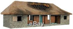 W Britain Zulu War Rorke's Drift Hospital Version No. 2 with Burned Roof 51029