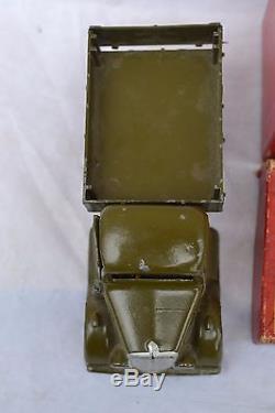 W Britain's Army Lorry with Driver Boxed No 1334 Four Wheels