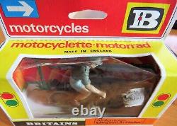 W. Britain's Deetail Toy Soldiers Afrika Korps Dispatch Rider 9694