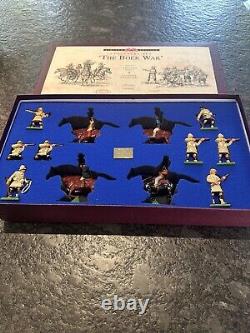 W Britain's Metal Toy Soldiers The Boer war Centenay Series 1500 Ltd Set 00259