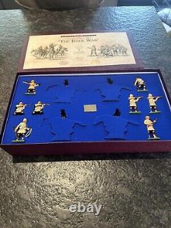 W Britain's Metal Toy Soldiers The Boer war Centenay Series 1500 Ltd Set 00259