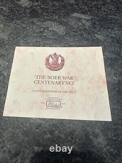 W Britain's Metal Toy Soldiers The Boer war Centenay Series 1500 Ltd Set 00259