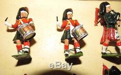 W. Britain's Soldiers ROAN Box 1960 Black Watch Highland Pipe Band 9435