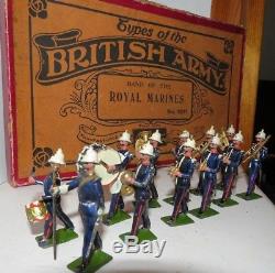 W. Britain's Types of the British Army Band of the Royal Marines 1291
