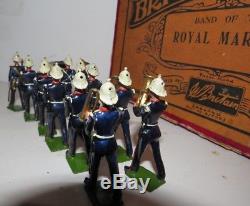 W. Britain's Types of the British Army Band of the Royal Marines 1291