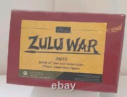 W Britain's Zulu War No 20015 British 24th Foot With Ammo Crates