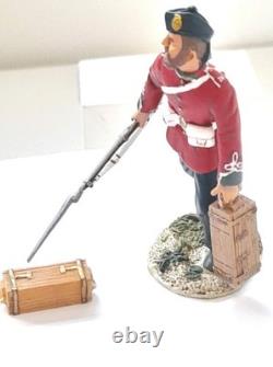 W Britain's Zulu War No 20015 British 24th Foot With Ammo Crates