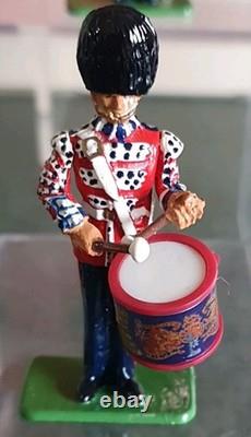 W. Britains 00214 Scots Guards Band Of The Pipes And Drums 1899 Set Boxed + Coa