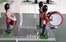 W. Britains 00214 Scots Guards Band Of The Pipes And Drums 1899 Set Boxed + Coa