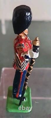 W. Britains 00214 Scots Guards Band Of The Pipes And Drums 1899 Set Boxed + Coa