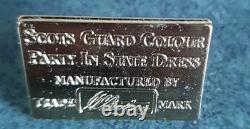 W. Britains 00215 Scots Guards Colour Party In State Dress 1899 Set Boxed + Coa