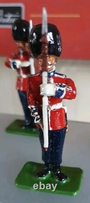 W. Britains 00215 Scots Guards Colour Party In State Dress 1899 Set Boxed + Coa