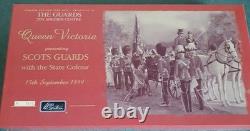 W. Britains 00215 Scots Guards Colour Party In State Dress 1899 Set Boxed + Coa