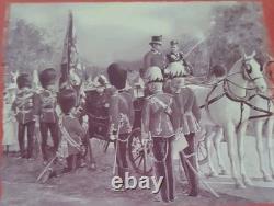W. Britains 00215 Scots Guards Colour Party In State Dress 1899 Set Boxed + Coa