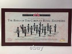 W. Britains 00260 The Band of The Corps of Royal Engineers Painted Metal Figures
